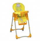 Стульчик для кормления Bertoni Royal, yellow hippo